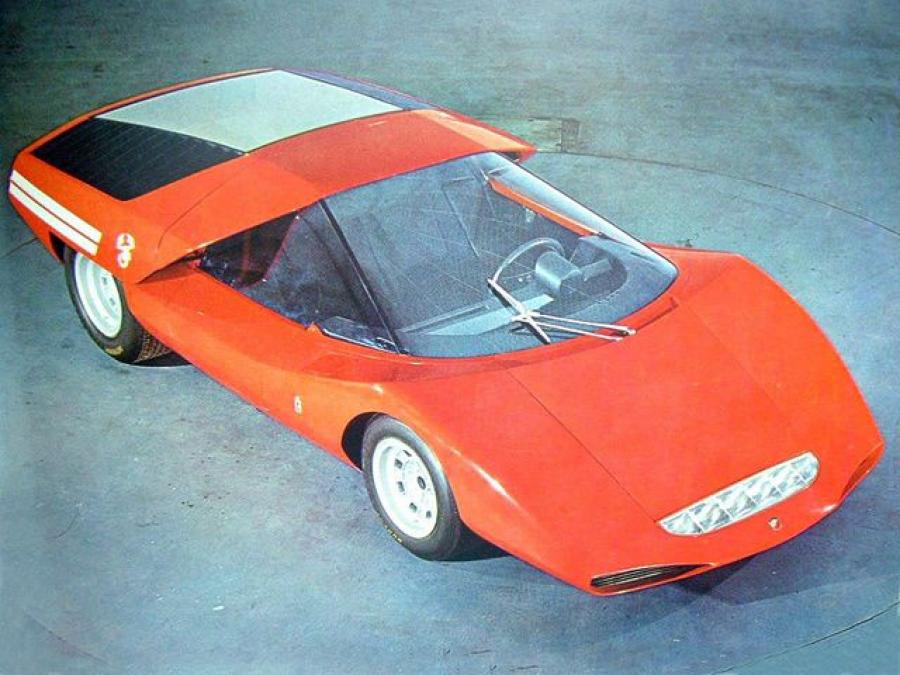  Fiat Abarth 2000 Concept 1969 года  (фото 4 из 12)